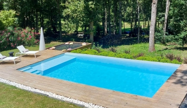 Piscine coque Lac de Guery