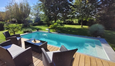 Piscine coque Lac de Rousset